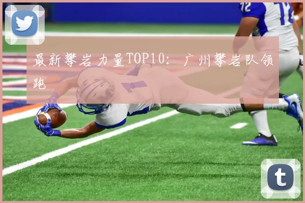 最新攀岩力量TOP10：广州攀岩队领跑